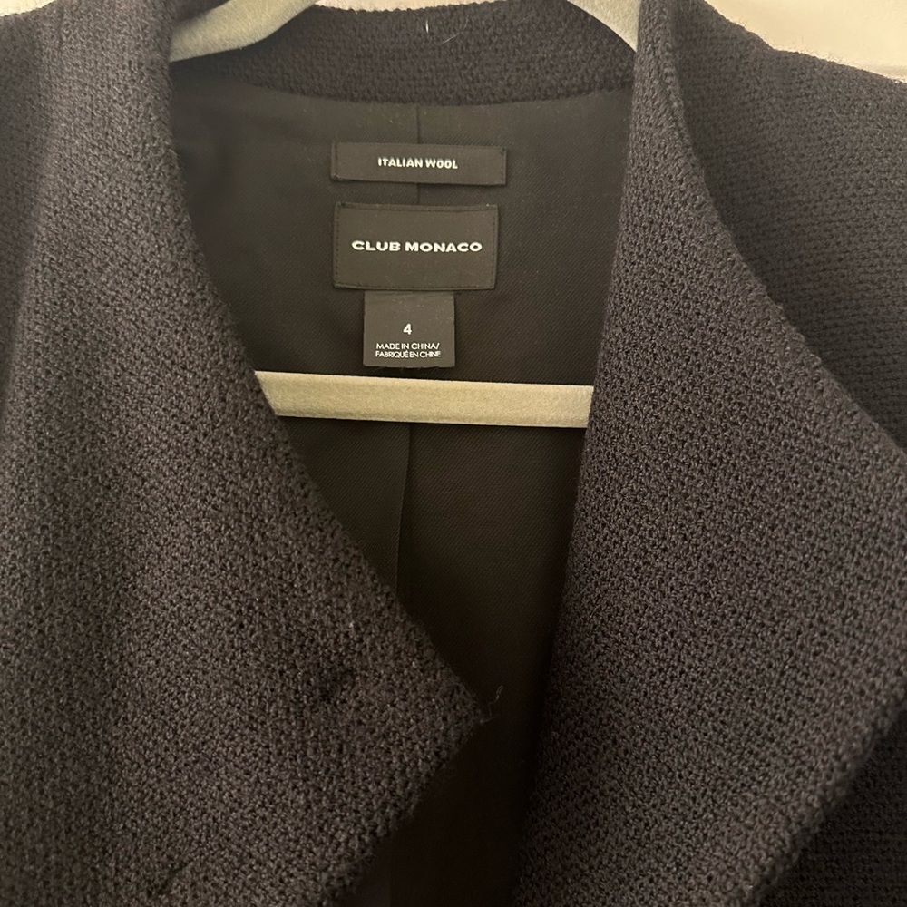 Italian Wool Blazer Jacket - Picture 3 of 5